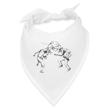 Furche - Bandana - Weiß - Vorne