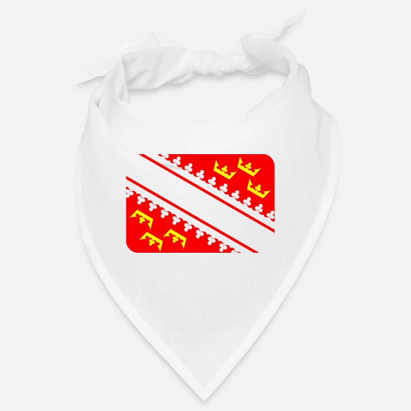 ALSACE FLAG round corner 400 dpi Bandana