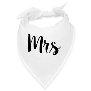 mrs simple - Bandana - Weiß - Vorne