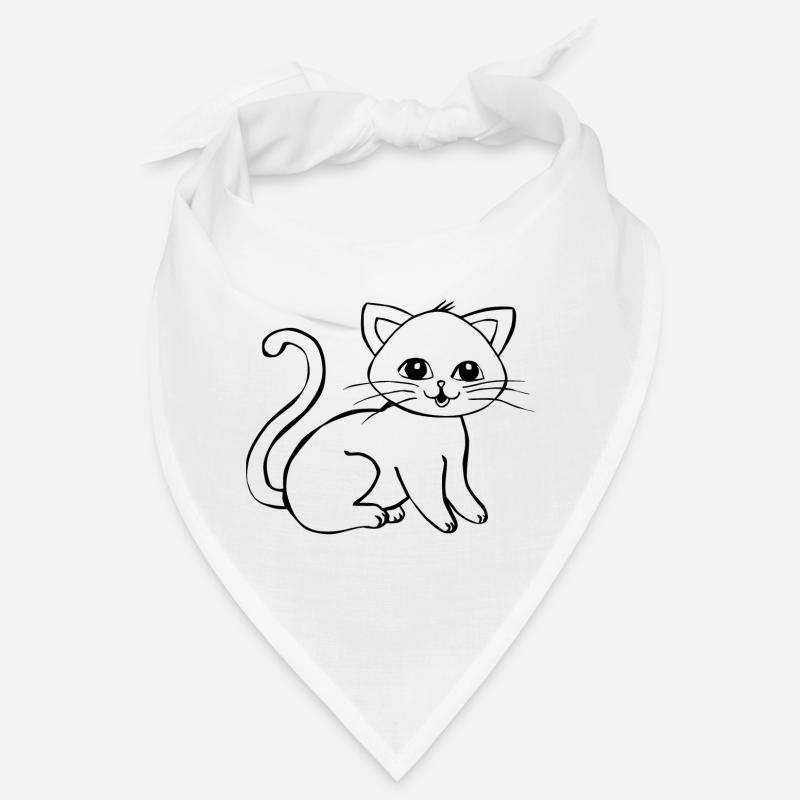 Katze Bandana