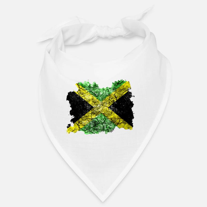 Jamaïque Drapeau Vintage Bandana
