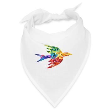 Falcon Mosaik - Bandana - Weiß - Vorne