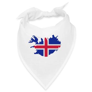 Island - Bandana - Weiß - Vorne