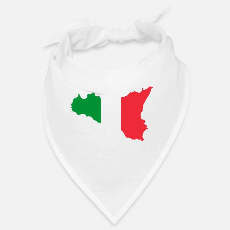 Sicile couleurs classique Bandana
