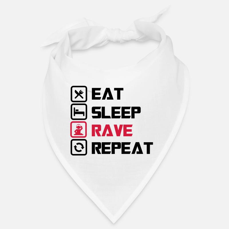 sommeil Rave repeat Bandana