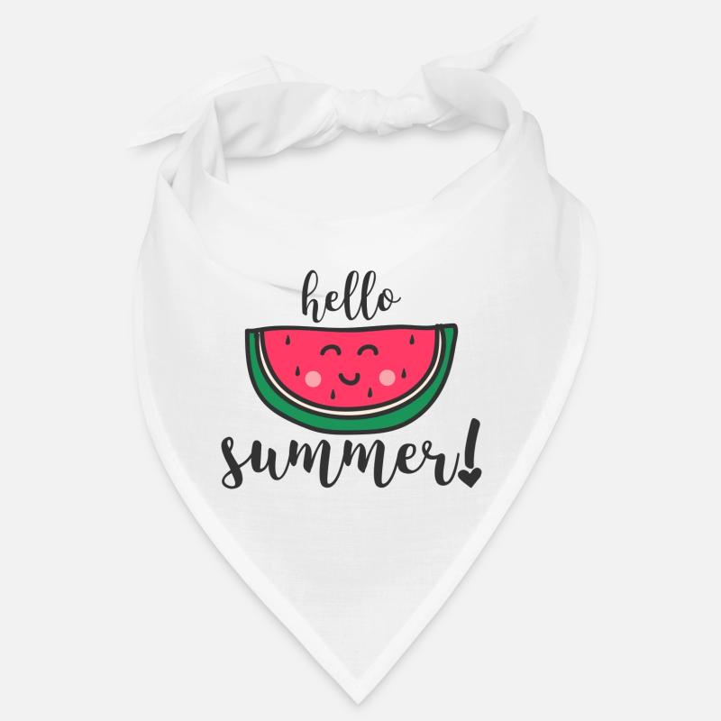 HELLO ÉTÉ - Bandana - blanc