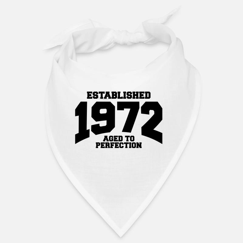 aged to perfection established 1972 (uk) Bandana