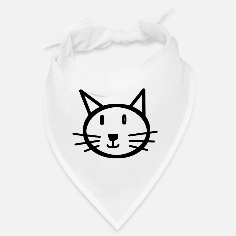 Katze Katzengesicht Geschenk Geschenkidee Bandana