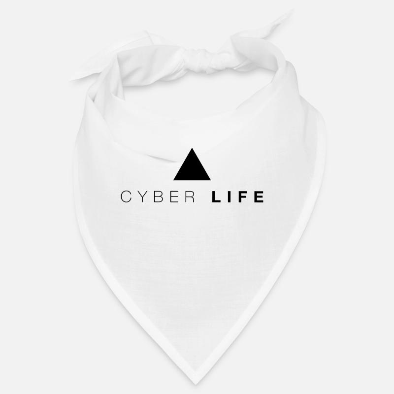 CYBERLIFE Triangle - Bandana - Weiß