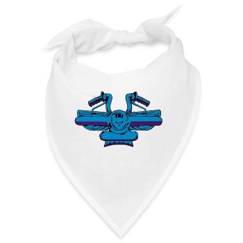 Ein Hintergrund-Controller - Bandana - Weiß - Vorne