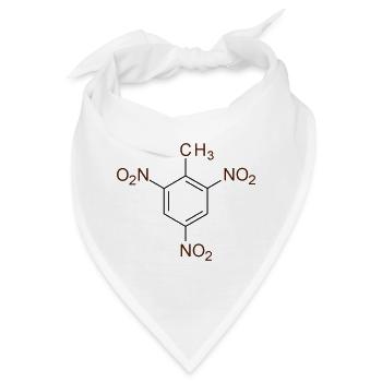Trinitrotoluene - Bandana - Weiß - Vorne