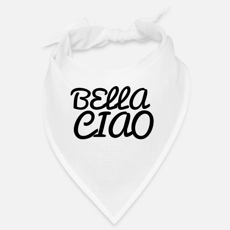 bella ciao - Bandana - Weiß