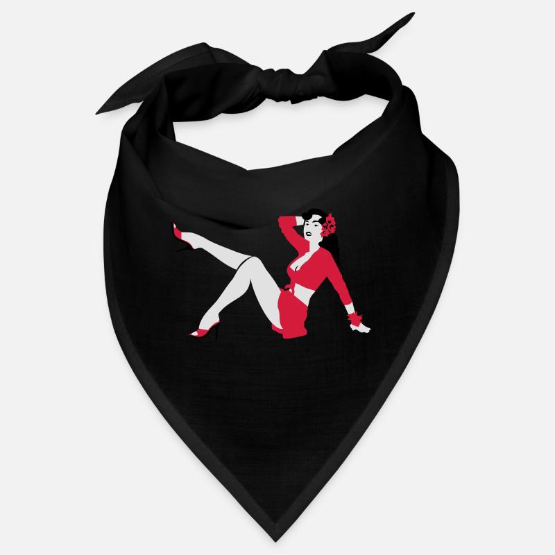 Pin-up de style rétro Bandana