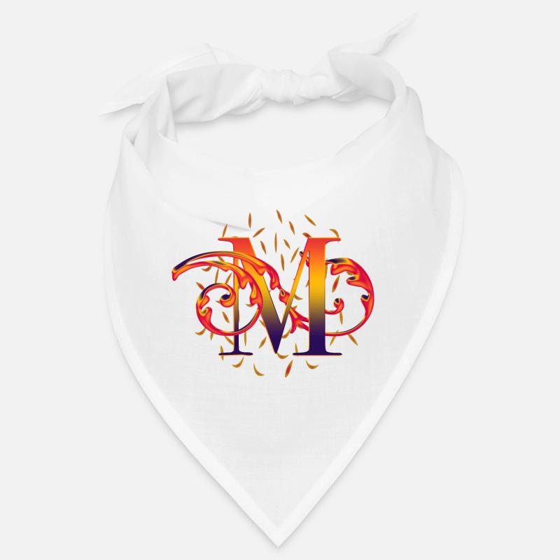 Letter M Bandana