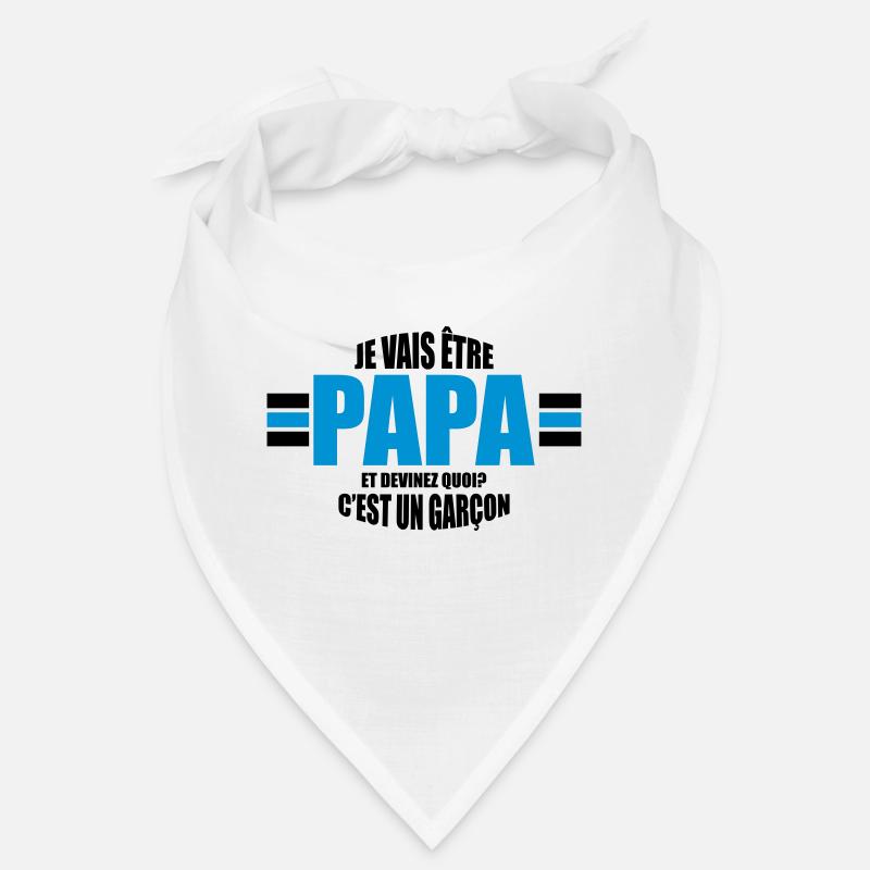 je vais être papa et devinez quoi c'est un garçon Bandana