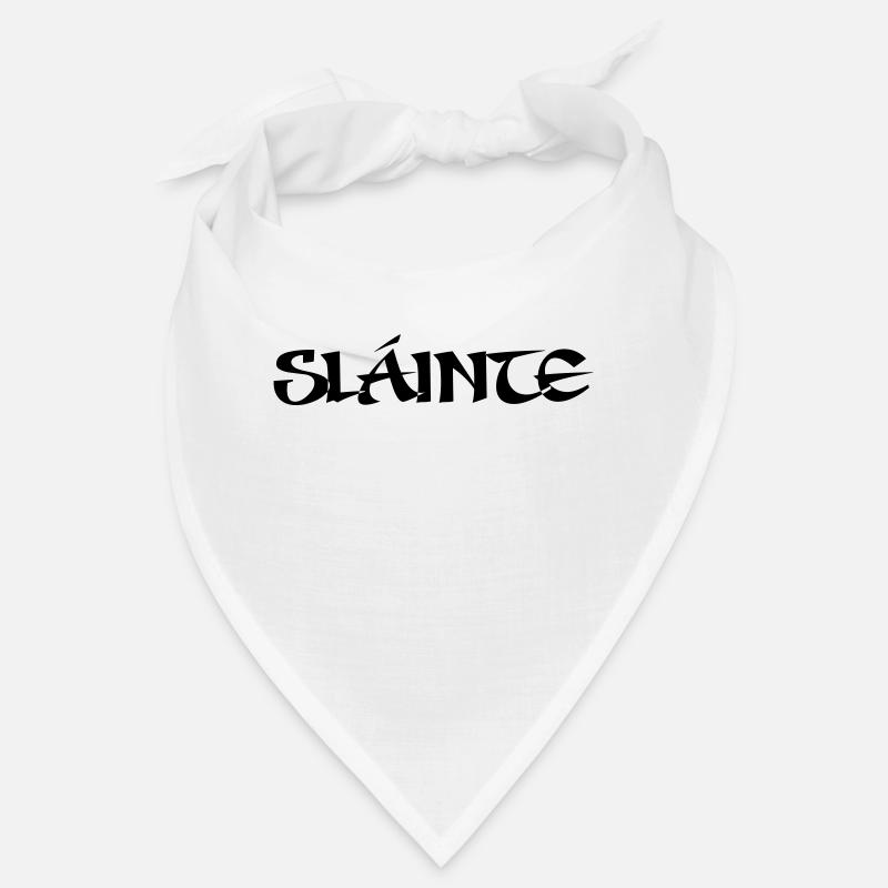 Slainte text uk Bandana
