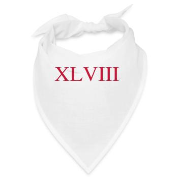 48 - Bandana - Weiß - Vorne