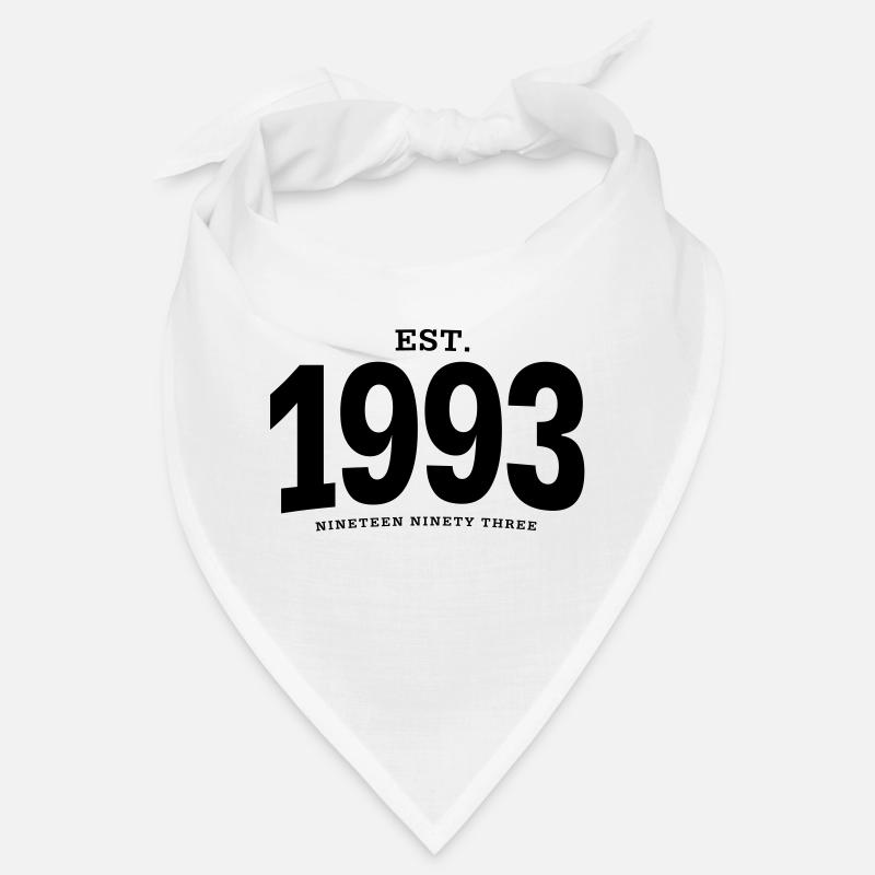 EST. 1993 Nineteen Ninety Three Bandana