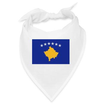 Kosovo - Bandana - Weiß - Vorne
