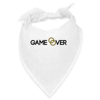 Game over - Bandana - Weiß - Vorne