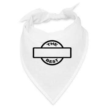 Passen Logo - Bandana - Weiß - Vorne