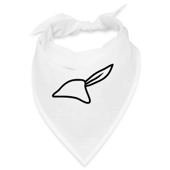Robin Hood - Bandana - Weiß - Vorne