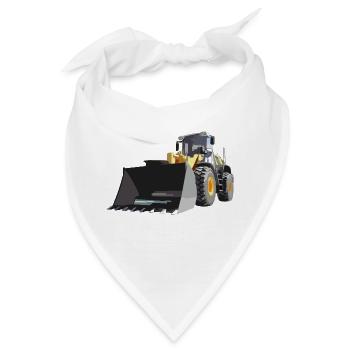 Radlader - Bandana - Weiß - Vorne
