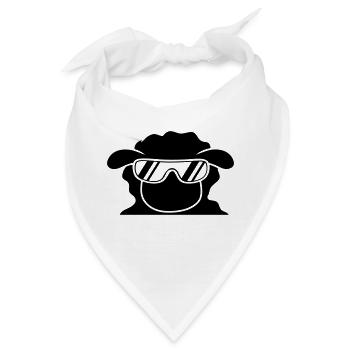 Cool Sheep - Bandana - Weiß - Vorne
