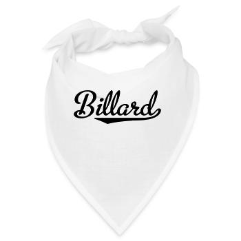 Billard - Bandana - Weiß - Vorne