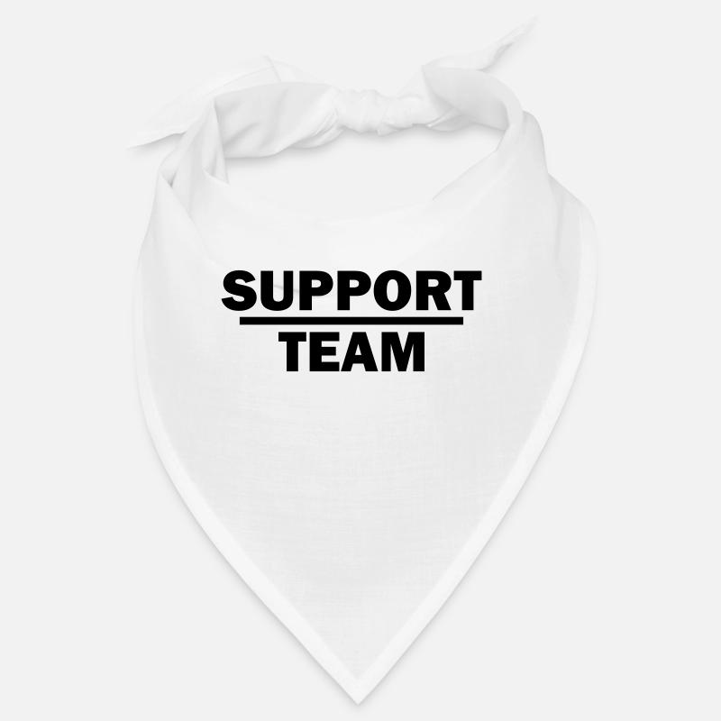 support team - Bandana - white