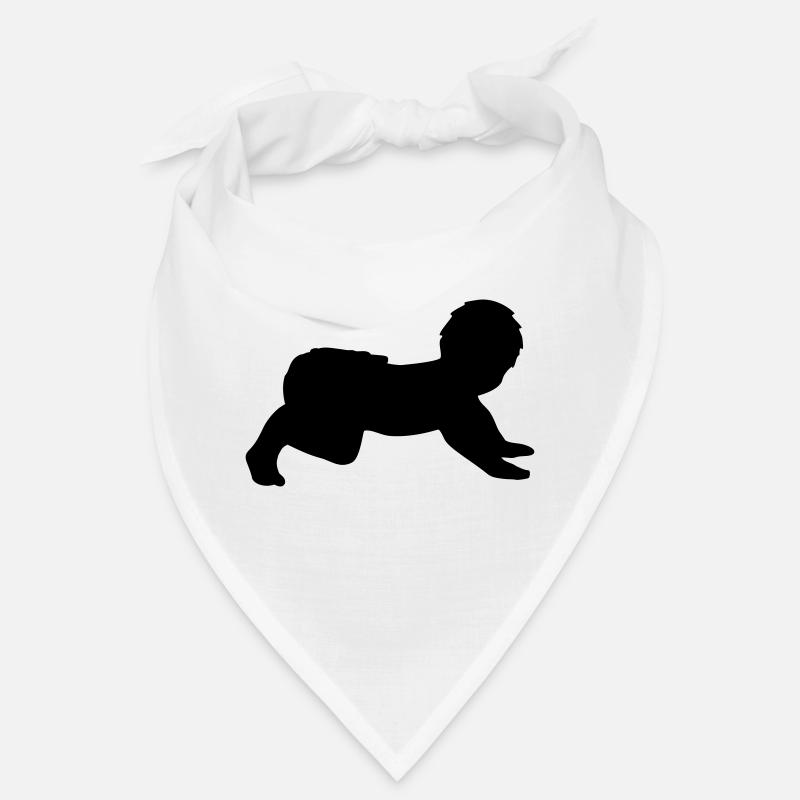Crawling Baby Bandana