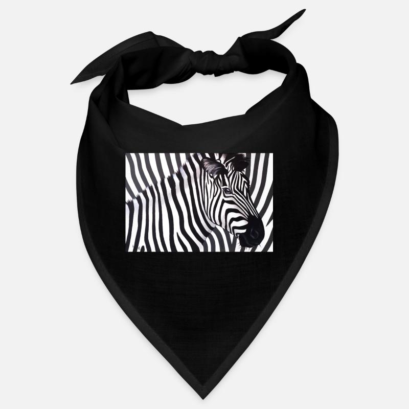 Poster Zebra 90x60 quer Bandana