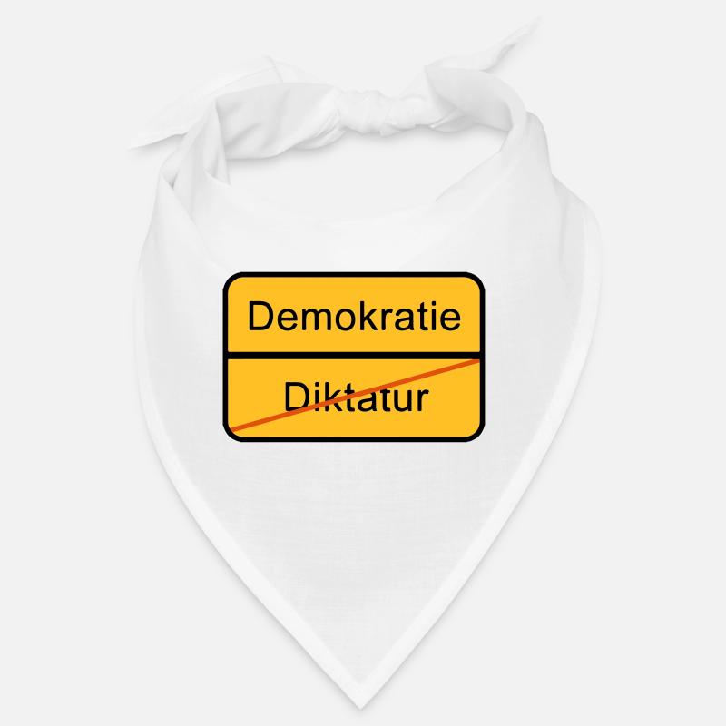 Demokratie oder Diktatur Bandana