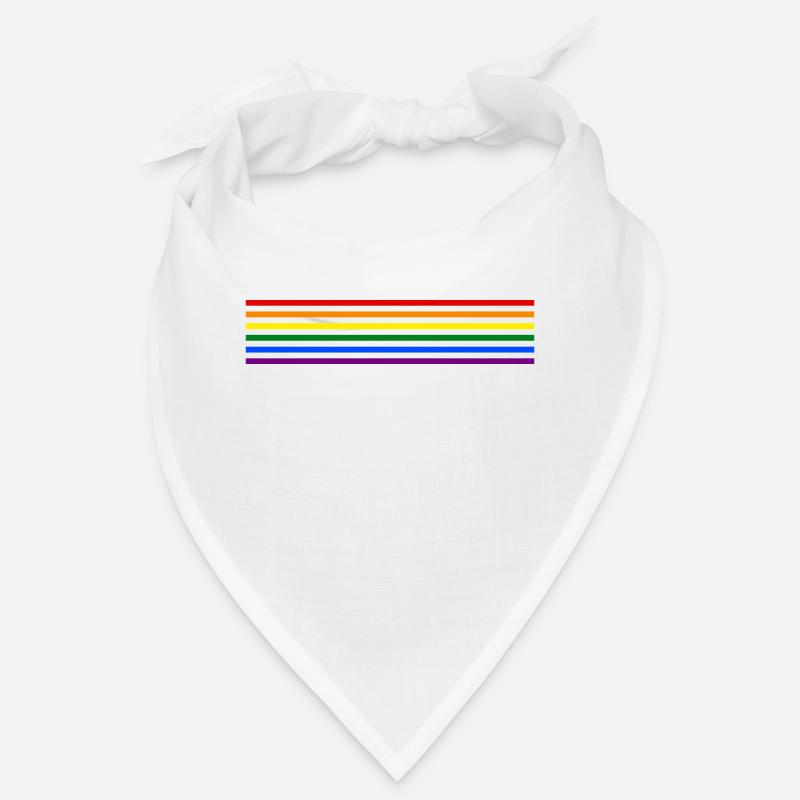 Rainbow Stripes Bandana