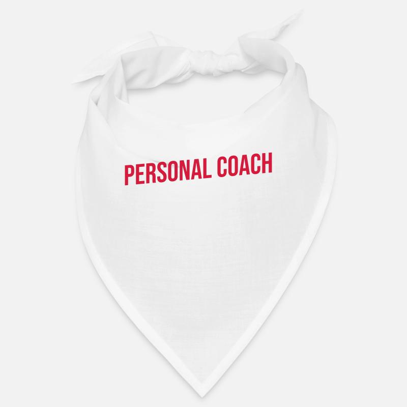 personal coach red Bandana