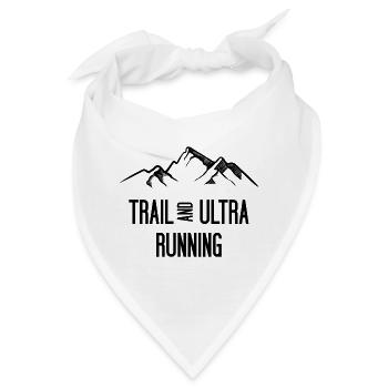 Trail Running und Ultra Running - Bandana - Weiß - Vorne