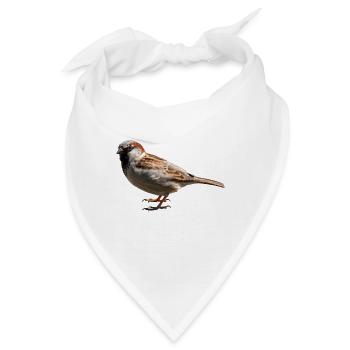Spatz - Bandana - Weiß - Vorne
