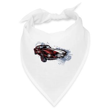 Reise-Rennwagen - Bandana - Weiß - Vorne