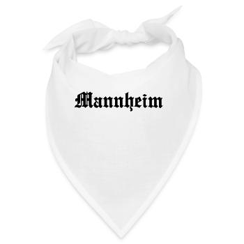 Mannheim - Bandana - Weiß - Vorne