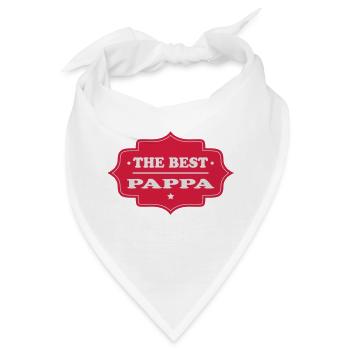 The best pappa 111 - Bandana - Weiß - Vorne