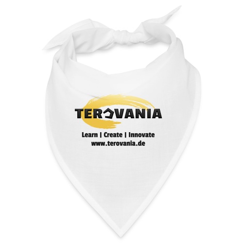 Terovania Logo mit Motto & URL - Bandana