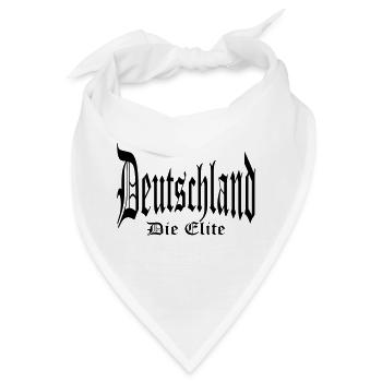 Deutschland Die Elite - Bandana - Weiß - Vorne