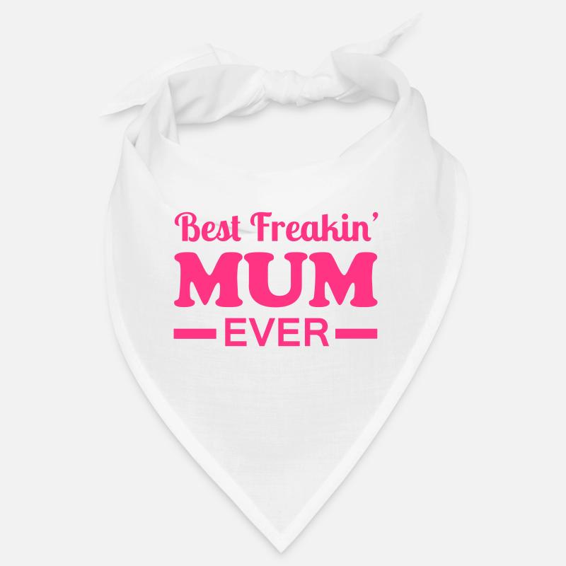 Mum - Bandana - white