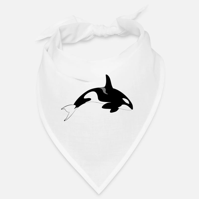 orca - Bandana - Weiß