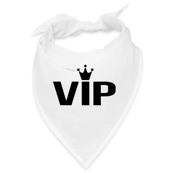 vip - Bandana - Weiß - Vorne