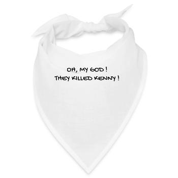 Cinema / Film / Zitat / TV-Serie - Bandana - Weiß - Vorne