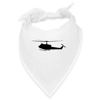 Heer Bundeswehr SAR 63 Helicopter, hubschrauber - Bandana - Weiß - Vorne