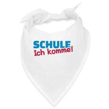 Einschulung - Bandana - Weiß - Vorne