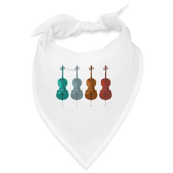 cello - Bandana - Weiß - Vorne