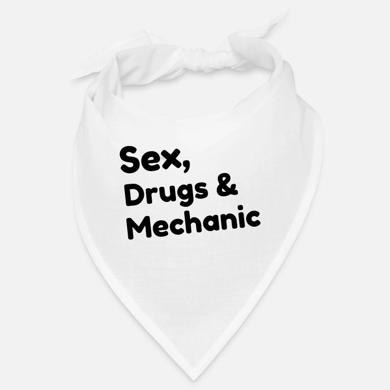 Mechanic Mechanik Mécanique Mécanicien Garage Bandana